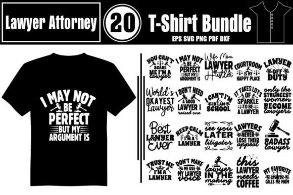 Funny Lawyer T-Shirt Bundle Graphics Review