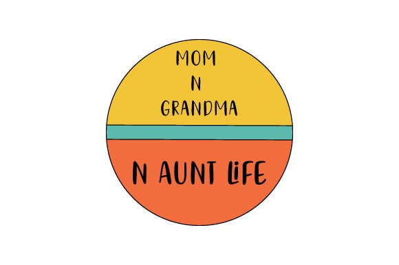 Mom N Grandma N Aunt Life Coaster: Crafts & Cups Amp