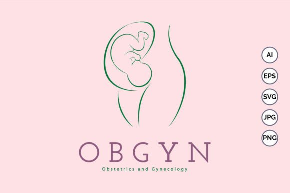 OBGYN Logo Graphics for Modern Logos