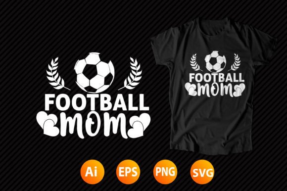 Review: Football T-shirt Design 31 for Embroidery